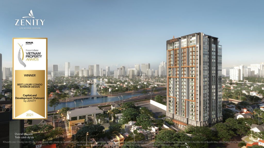 Căn hộ cao cấp 5 sao Zenity - Sự lựa chọn đẳng cấp giành cho giới thượng lưu, được ví như ốc đảo xanh giữa lòng Sài Gòn.